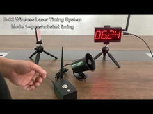Load and play video in Gallery viewer, B-02 Professional Wireless Laser Timing System (portable packaging)