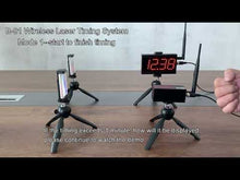 Load and play video in Gallery viewer, B-01 Professional Wireless Laser Timing System(portable packaging)