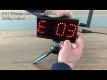 Load and play video in Gallery viewer, B-01 Professional Wireless Laser Timing System(portable packaging)