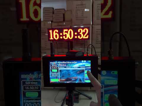 Multifunctional LED large screen timing system
